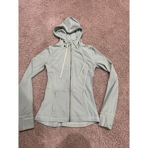 Lululemon Nulu Hooded Define Jacket Pastel Green Size 4 Full Zip